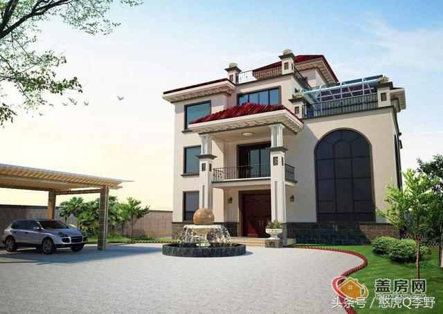 農(nóng)村30萬(wàn)三層別墅設(shè)計(jì)圖，經(jīng)濟(jì)實(shí)用，外觀漂亮大氣，7款戶型任你挑。