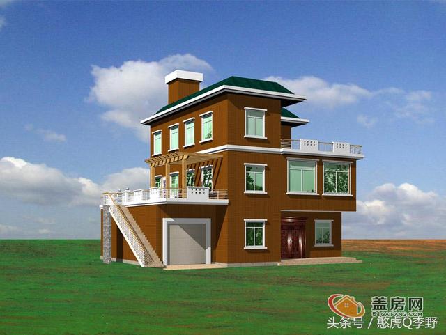 農(nóng)村30萬(wàn)三層別墅設(shè)計(jì)圖，經(jīng)濟(jì)實(shí)用，外觀漂亮大氣，7款戶型任你挑。