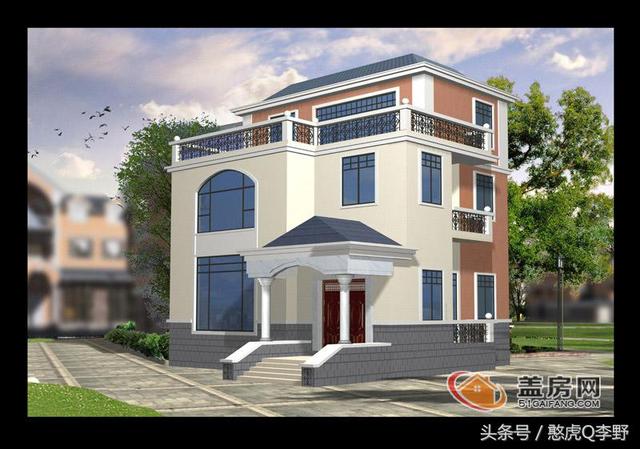 農(nóng)村30萬(wàn)三層別墅設(shè)計(jì)圖，經(jīng)濟(jì)實(shí)用，外觀漂亮大氣，7款戶型任你挑。