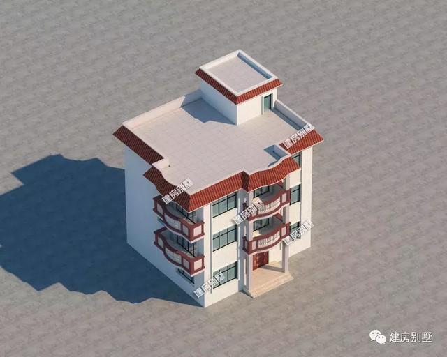 11×10米農(nóng)村別墅設(shè)計圖，簡約不失風(fēng)格，簡單實(shí)用