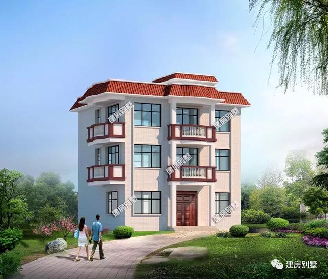 11×10米農(nóng)村別墅設(shè)計圖，簡約不失風(fēng)格，簡單實(shí)用