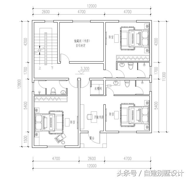 適合農(nóng)村修建的簡歐風(fēng)格三層別墅設(shè)計(jì)圖，雙餐廳設(shè)計(jì)適合大家庭