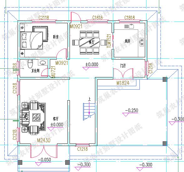 三層自建房帶挑空客廳現(xiàn)代風格全套施工效果圖，蓋好房，過好生活