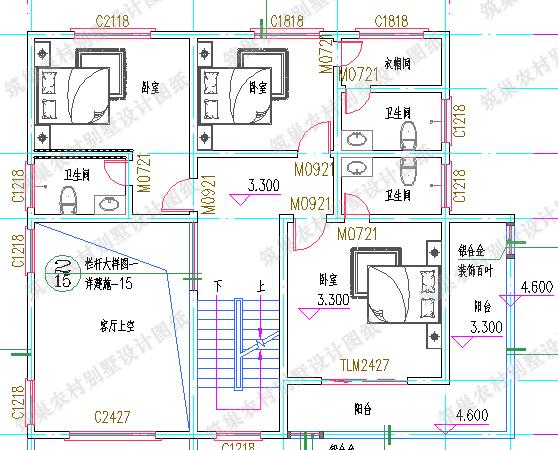 三層自建房帶挑空客廳現(xiàn)代風格全套施工效果圖，蓋好房，過好生活