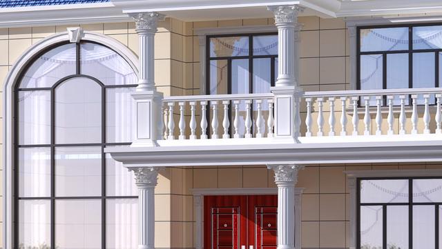 三層別墅設(shè)計圖，穩(wěn)定性好又堅固，房子建的好，山竹來了也不怕