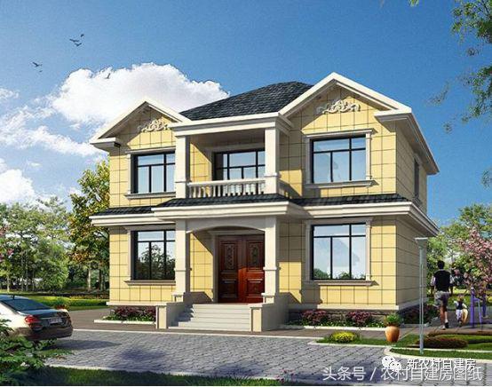  這款別墅設(shè)計圖整體布局實用，與其費(fèi)盡心思在城市買房，還不如回鄉(xiāng)下建個漂亮的小別墅