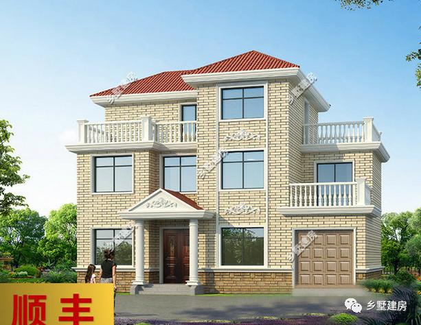 帶門樓的自建房設(shè)計圖，建房子帶門樓，好處多多