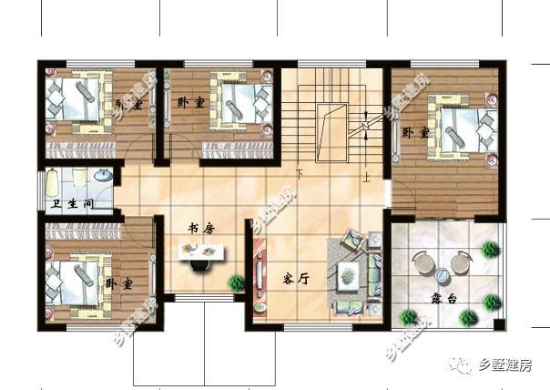 帶門樓的自建房設(shè)計圖，建房子帶門樓，好處多多