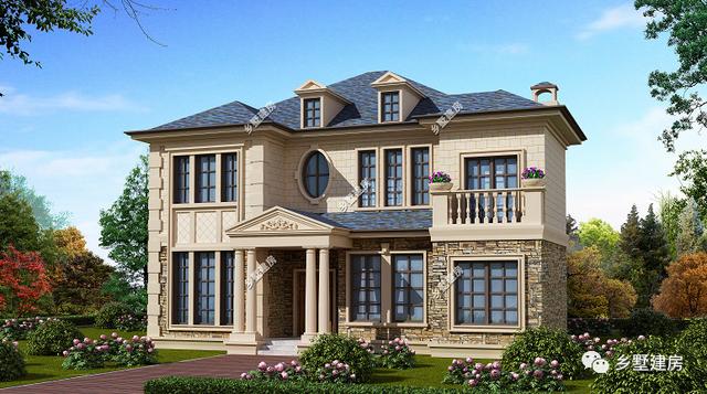 帶門樓的自建房設(shè)計圖，建房子帶門樓，好處多多