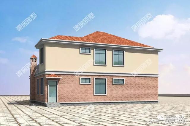 帶柴火灶和糧倉(cāng)的二層別墅設(shè)計(jì)圖，適合農(nóng)村老人居住