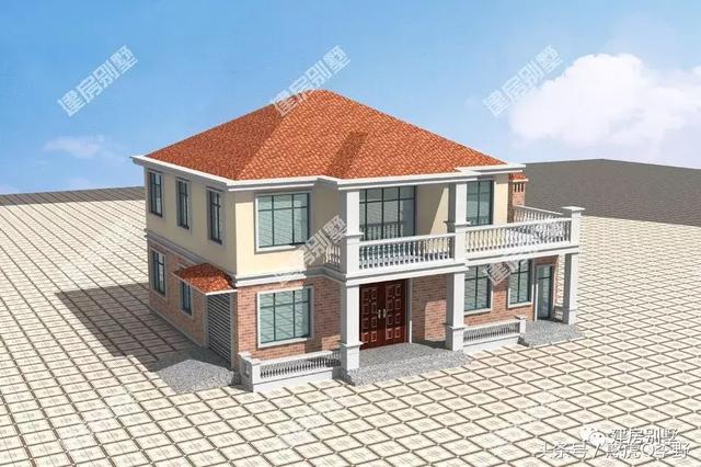 帶柴火灶和糧倉(cāng)的二層別墅設(shè)計(jì)圖，適合農(nóng)村老人居住