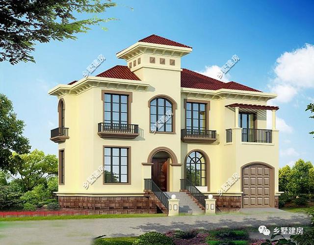 優(yōu)秀的農(nóng)村自建別墅設(shè)計圖，造價實惠，自帶車庫，絕對實用