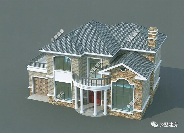 優(yōu)秀的農(nóng)村自建別墅設(shè)計圖，造價實惠，自帶車庫，絕對實用