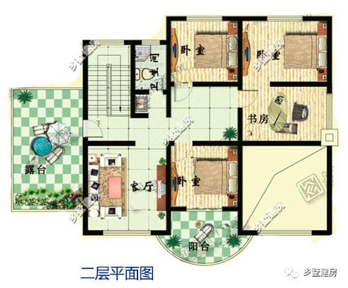 優(yōu)秀的農(nóng)村自建別墅設(shè)計圖，造價實惠，自帶車庫，絕對實用