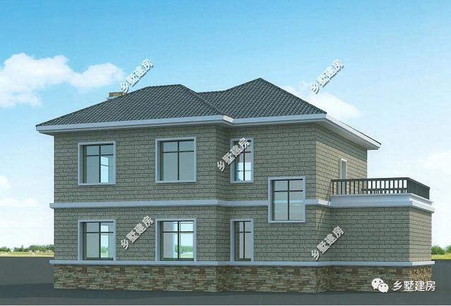 優(yōu)秀的農(nóng)村自建別墅設(shè)計圖，造價實惠，自帶車庫，絕對實用