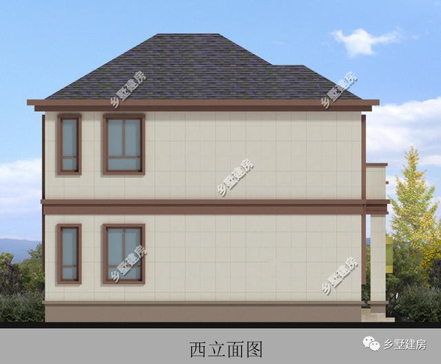 給大家介紹的兩款自建房別墅設(shè)計圖，價格上相差一倍，風(fēng)格上、色彩上也不盡相同