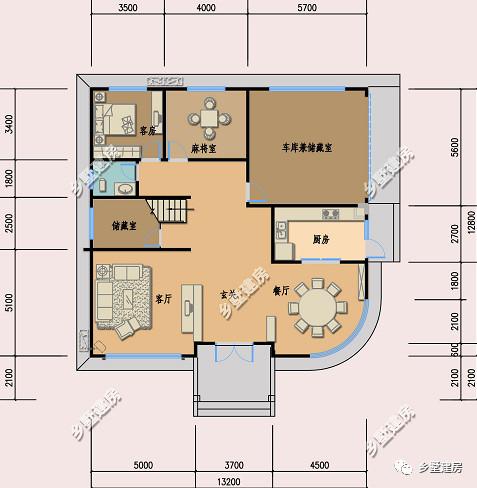 給大家介紹的兩款自建房別墅設(shè)計圖，價格上相差一倍，風(fēng)格上、色彩上也不盡相同