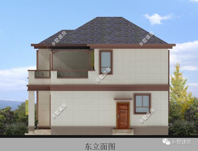 給大家介紹的兩款自建房別墅設(shè)計圖，價格上相差一倍，風(fēng)格上、色彩上也不盡相同