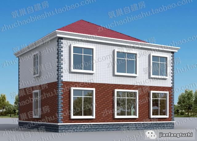 20萬農(nóng)村二層自建房完整施工圖，3廳5臥，簡(jiǎn)約實(shí)用