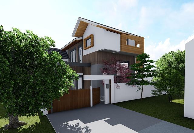 占地130平米兩層半20萬(wàn)農(nóng)村自建房設(shè)計(jì)圖，設(shè)計(jì)新穎獨(dú)特