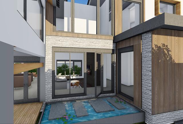 占地130平米兩層半20萬(wàn)農(nóng)村自建房設(shè)計(jì)圖，設(shè)計(jì)新穎獨(dú)特