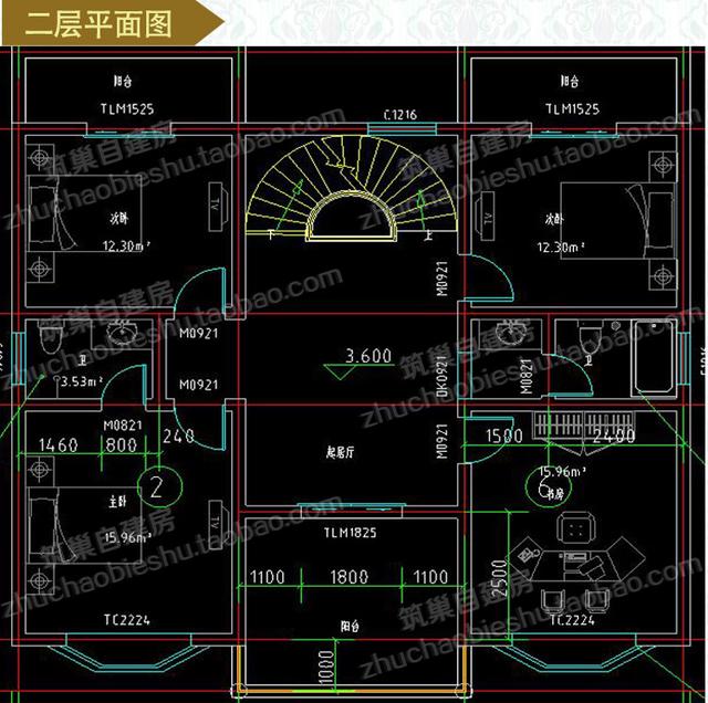 35萬多房間三層自建房設(shè)計圖12×10米，戶型設(shè)計大氣實用，適合農(nóng)村大家庭建造