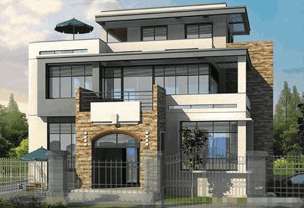 現(xiàn)代簡(jiǎn)約風(fēng)別墅設(shè)計(jì)，顏值高的實(shí)力派，看上去簡(jiǎn)約時(shí)尚，深受年輕人喜愛(ài)