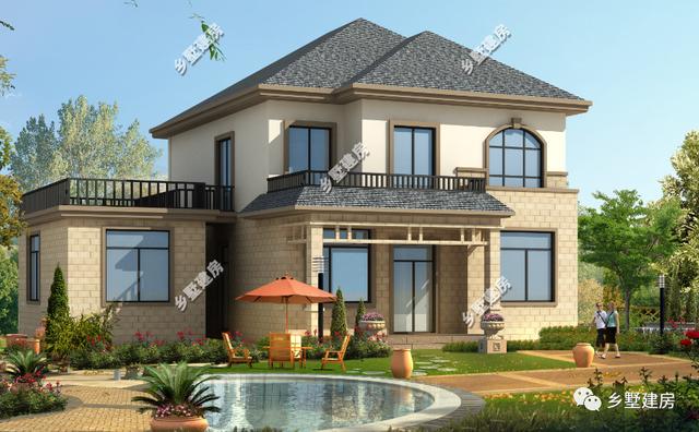 兩款精美的兩層別墅設(shè)計(jì)圖，每一處細(xì)節(jié)都非常注重品質(zhì)