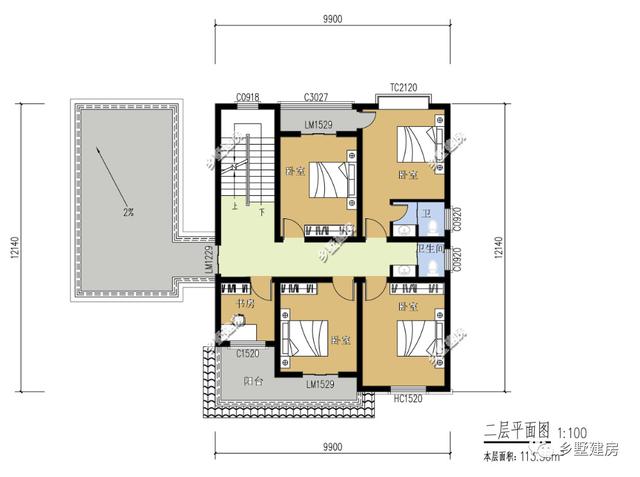 兩款精美的兩層別墅設(shè)計(jì)圖，每一處細(xì)節(jié)都非常注重品質(zhì)