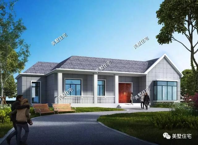 5款經(jīng)濟又實用的一層自建房設(shè)計圖，造價低，施工簡單，家家戶戶都能建