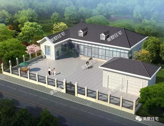 5款經(jīng)濟又實用的一層自建房設(shè)計圖，造價低，施工簡單，家家戶戶都能建