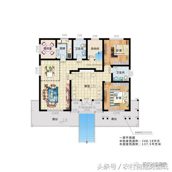 歐式風格別墅設(shè)計圖，城市買房不如回家蓋房