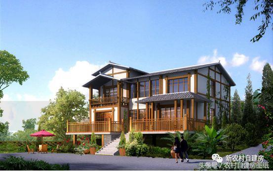 歐式風格別墅設(shè)計圖，城市買房不如回家蓋房