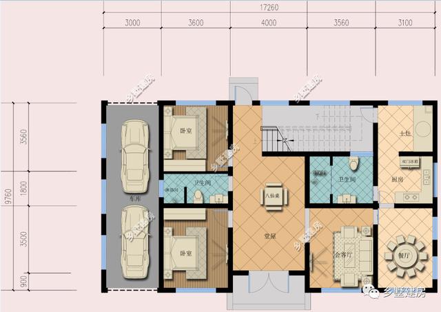 一棟古樸范十足的三層中式別墅設(shè)計(jì)圖，美出天際