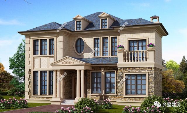 一棟古樸范十足的三層中式別墅設(shè)計(jì)圖，美出天際
