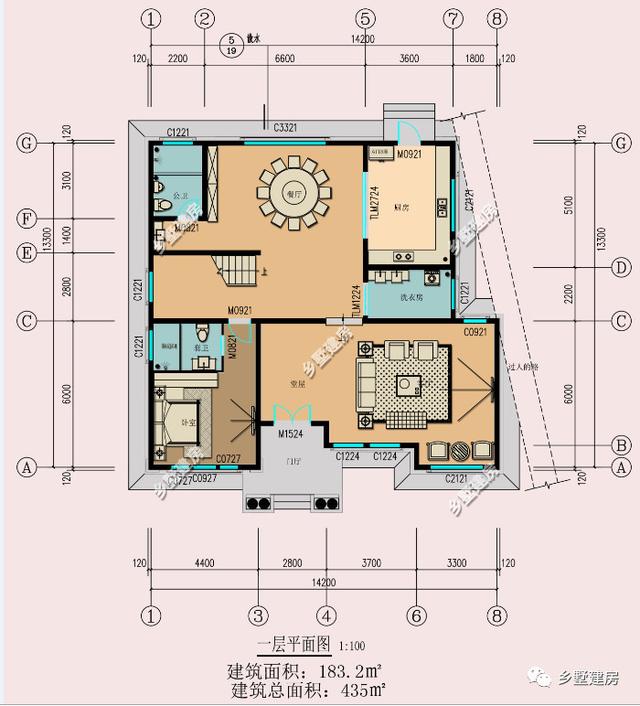 一棟古樸范十足的三層中式別墅設(shè)計(jì)圖，美出天際