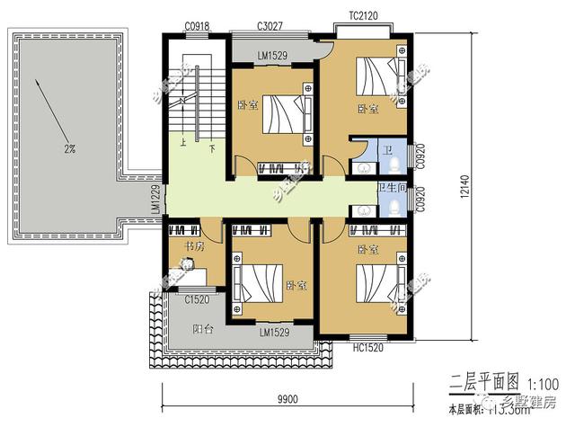 兩款別墅設計圖，一款時尚前衛(wèi)，一款清新自然，你喜歡哪款呢？