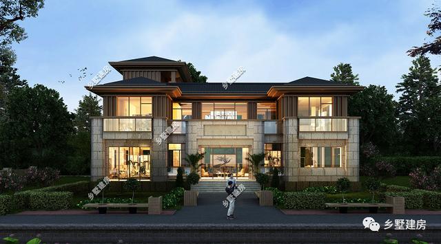 推薦一款農(nóng)村自建房設(shè)計(jì)圖，外觀造型還是內(nèi)部布局都非常大氣