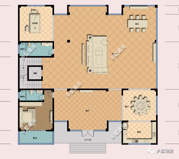推薦一款農(nóng)村自建房設(shè)計(jì)圖，外觀造型還是內(nèi)部布局都非常大氣