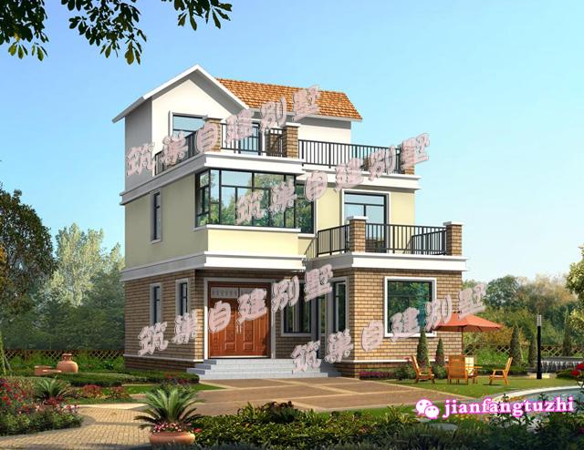 5款農(nóng)村露臺花園別墅房屋設(shè)計效果圖平面圖，品質(zhì)生活，從現(xiàn)在開始