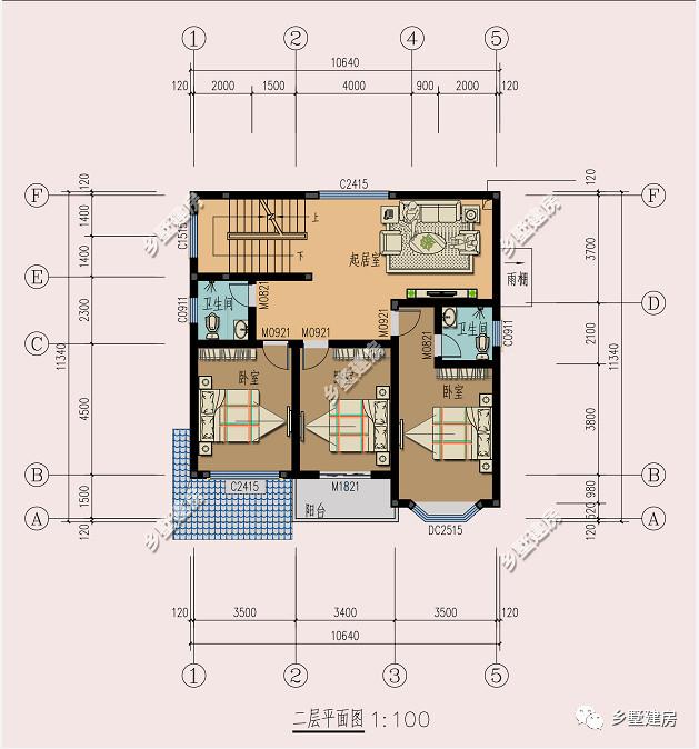 為大家介紹兩款很出彩的農(nóng)村別墅設(shè)計(jì)圖