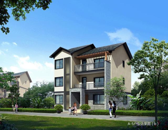 三款新中式農(nóng)村自建房設(shè)計(jì)圖，經(jīng)典大氣，越看越喜歡