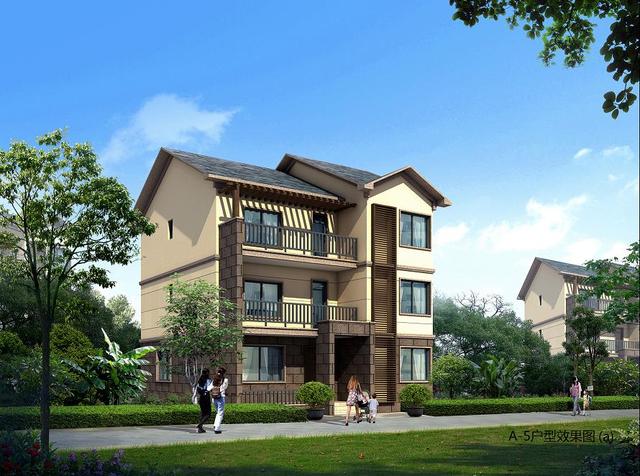 三款新中式農(nóng)村自建房設(shè)計(jì)圖，經(jīng)典大氣，越看越喜歡