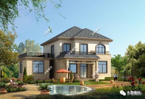 農(nóng)村三層別墅設(shè)計(jì)圖，18X16米，永不過(guò)時(shí)，經(jīng)典中的經(jīng)典