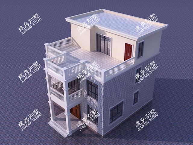 最值得期待的一款三層別墅設計圖，占地106.4平