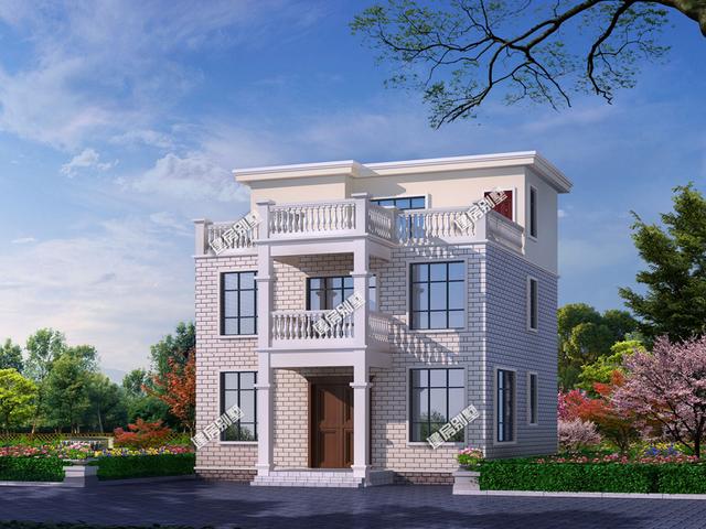 最值得期待的一款三層別墅設計圖，占地106.4平