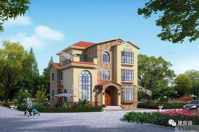 給大家推薦3款農(nóng)村最流行的別墅設計圖，造價和布局一流