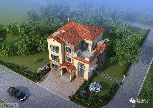 給大家推薦3款農(nóng)村最流行的別墅設計圖，造價和布局一流