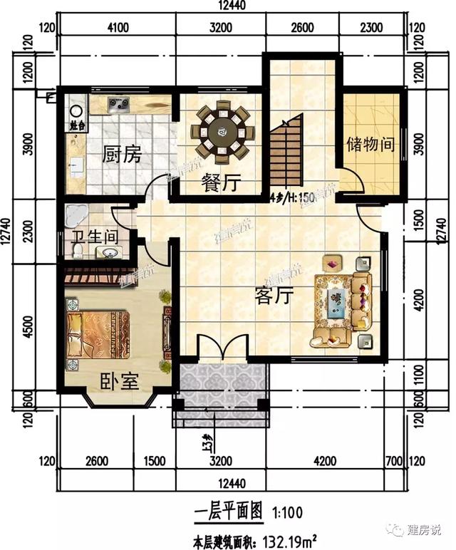 給大家推薦3款農(nóng)村最流行的別墅設計圖，造價和布局一流