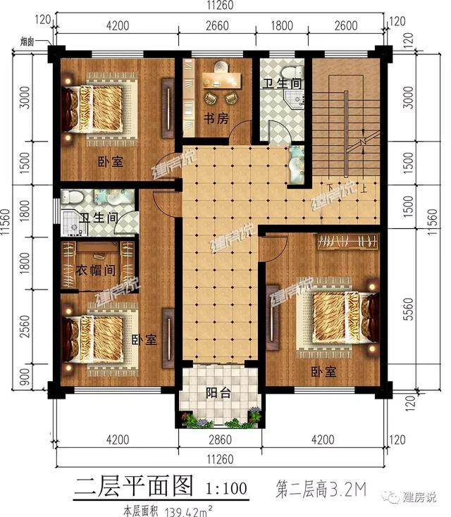給大家推薦3款農(nóng)村最流行的別墅設計圖，造價和布局一流